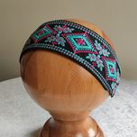 هدبند زنانه مدل گلدوزی خاطره