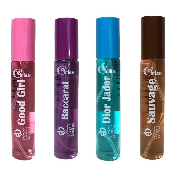 عطر جیبی یاغیش مدل CK07 حجم 24 میلی لیتر مجموعه 4 عددی