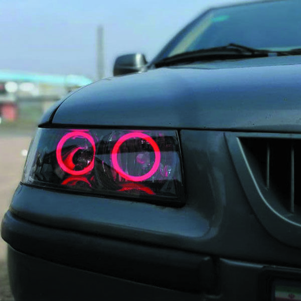 ست حلقه فلکسی چراغ جلو مدل red.ty بسته 4 عددی