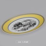 سرویس چینی 102 پارچه غذا خوری چینی زرین ایران سری ایتالیا اف مدل ویلیج درجه یک