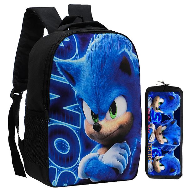 کوله پشتی مدل SONIC - 150030 به همراه جامدادی
