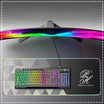 کیبورد پی های تک مدل RGB x260 Professional