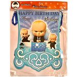 مجموعه 70 عددی تم تولد مستر تم طرح بچه رئیس پلاس