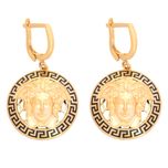 گوشواره طلا 18 عیار زنانه طلای مستجابی کد V1