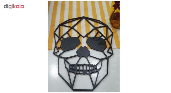 استیکر چوبی طرح اسکلت کد E-221