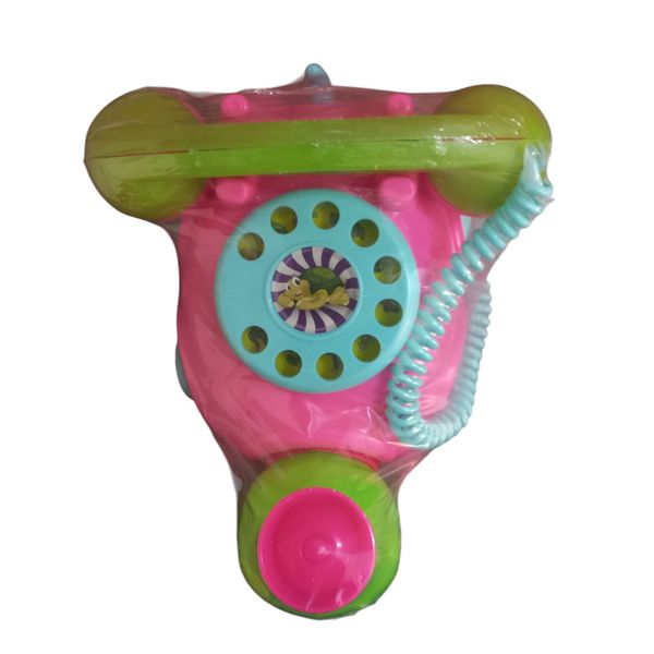 ست اسباب بازی لوازم خانه مدل تلفن لاکپشتی