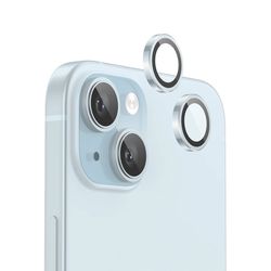 محافظ لنز دوربین مدل رینگی مناسب برای گوشی موبایل اپل  IPhone 15 / 15 Plus بسته 10 عددی (عمده)