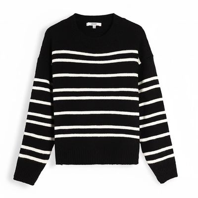 پلیور یقه گرد زنانه مدل MDS-K-CH6189