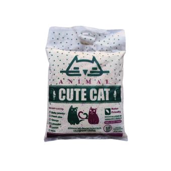 خاک بستر گربه کیوت کت مدل گرانول معطر دانه رنگی وزن 10 کیلوگرم