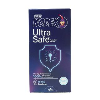 کاندوم فوق العاده ایمن ناچ کدکس بسته 10 عددی