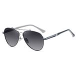 عینک آفتابی خلبانی پلاریزه آلبرت وگ مدل JS8528C05-P120 Polarized Flex