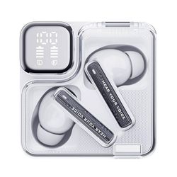 هدفون بلوتوثی کیو سی وای مدل MeloBuds Neo بدون قابلیت نویز کنسلینگ، درگاه شارژ USB Type-C، مقاوم در برابر رطوبت و عرق با استاندا