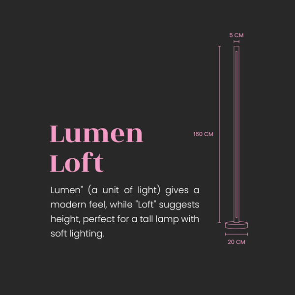آباژور کرنر ایستاده Lumen Loft