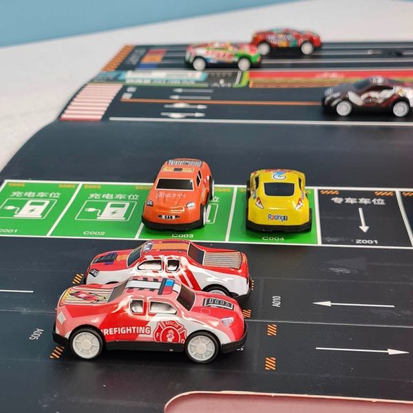 ست ماشین مسابقه 48 عددی (کانتینر ماشین)