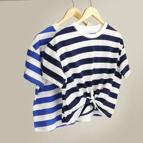 تیشرت راه راه گره‌ای