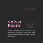 آباژور رومیزی Velvet Beam