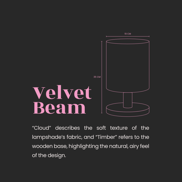 آباژور رومیزی Velvet Beam