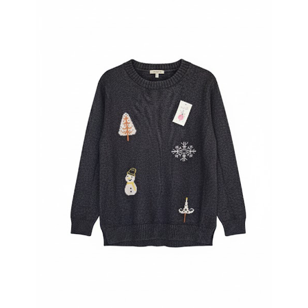 بلوز بافت طرح زمستانی