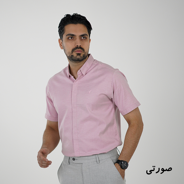 پیراهن مردانه  شبرو آستین کوتاه