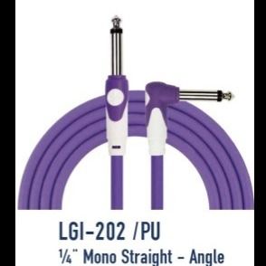 KIRLIN CABLE LGI-202/6M (1/4 MONO STRAGHT-ANGLE)