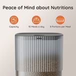 غذا دهنده سگ و گربه اتوماتیک وای فای دار هوشمند برند WOpet Cube Air WiFi Pet