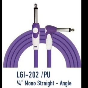 KIRLIN CABLE LGI-202/3M (1/4 MONO STRAGHT-ANGLE)