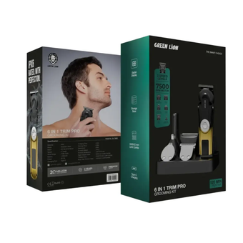 ماشین اصلاح 6 کاره گرین لاین  GREEN LION 6IN1 TRIM PRO GROOMING KIT مدل GL-TM39