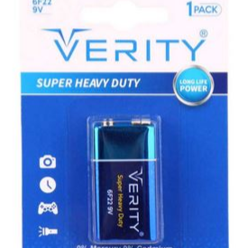باتری کتابی Verity Super Heavy Duty 6F22 9V