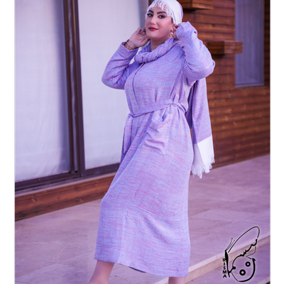 تن‌پوش با رنگ بندی بنفش - شمار0 107/01