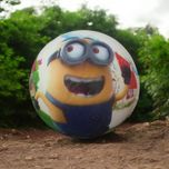 توپ بازی مدل اسفنجی طرح مینیون کد 01 مجموعه 2 عددی