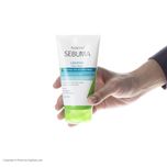 مایع شستوشوی صورت آردن سبوما، مناسب پوستهای چرب و آکنهدار، با خاصیت پاککنندگی، غیرصابونی، بدون روغن، ترکیبات بابونه، رزمار