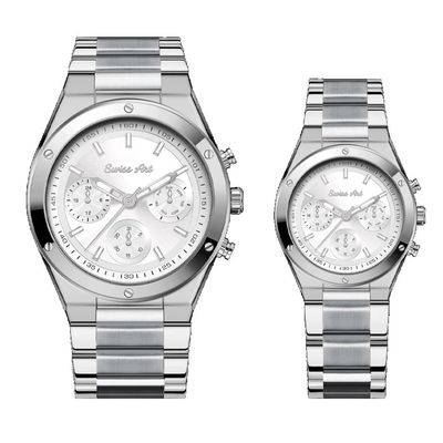 ست ساعت مچی عقربه‌ای کوارتز زنانه و مردانه سوئیس آرت مدل ANT107-108ST0000