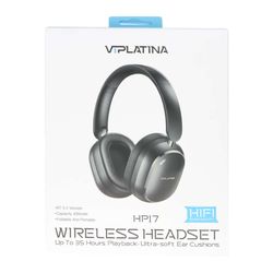هدفون بی سیم VIPLATINA مدل HP17 - مشکی (گارانتی 18 ماه تعویض نیکان همراه)