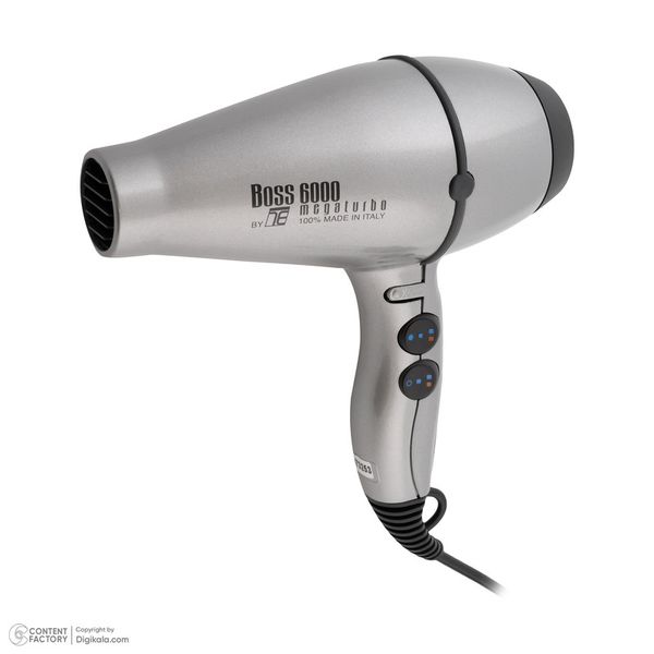 سشوار حرفه‌ای تکنو درای مدل Boss 6000 با توان 2500 وات