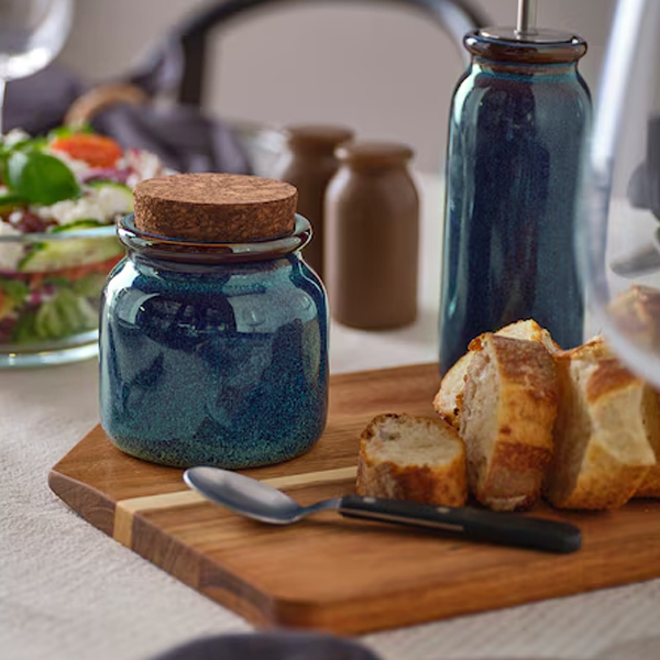 بانکه سرامیکی ایکیا سری BRUGDHAJ blue