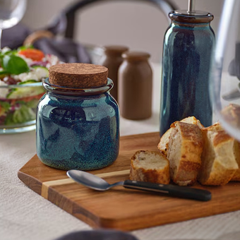 بانکه سرامیکی ایکیا سری BRUGDHAJ blue
