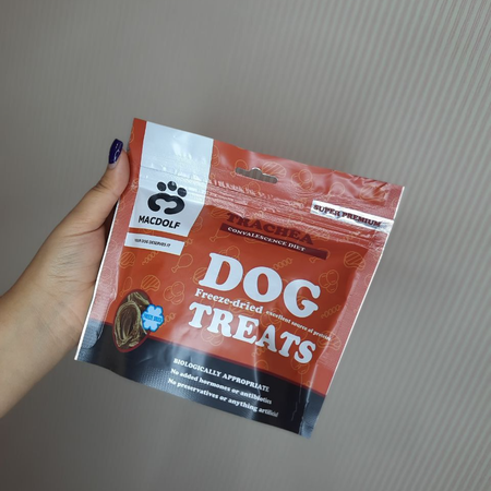 تشویقی سگ مکدولف مدل فریز دراید طعم نای حلقوی Trachea