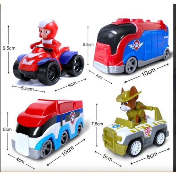 فیگور مدل سگ های نگهبان با ماشین پاوپاترول کد PB9902