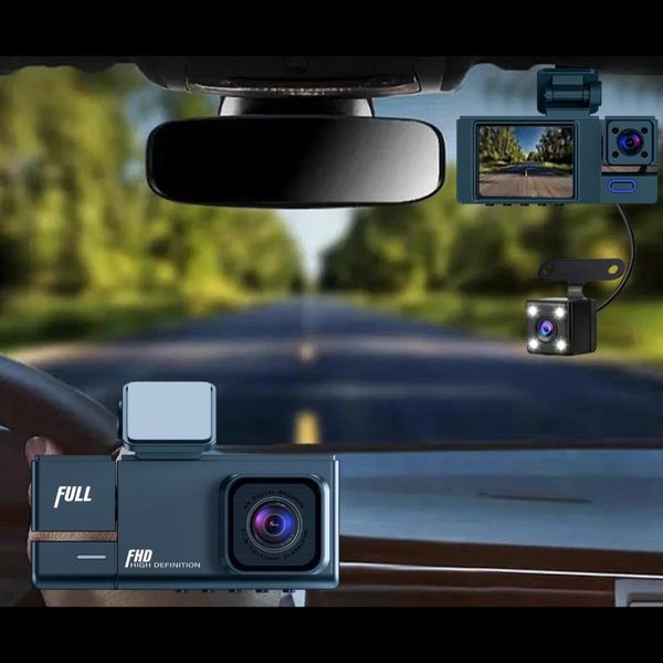 دوربین ثبت وقایع خودرو سه لنزه مدل Vehicle Black Box DVR