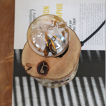 چراغ خواب چوبی روستیک