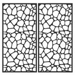 برچسب چراغ خودرو رادیانس طرح سنگ کد J85 بسته دوعددی 