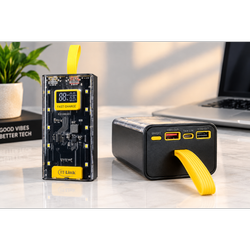 پاوربانک فست شارژ 22.5 وات مدل PD120W ظرفیت 30000 میلیآمپرساعت سازگار با انواع تبلت، مک بوک، موبایل