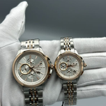 ساعت رومانسون استیل باکیفیت جفت در رنگ بندی