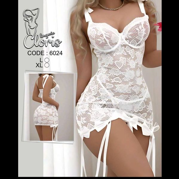 لباس خواب فنردار جذاب  کد : 6024