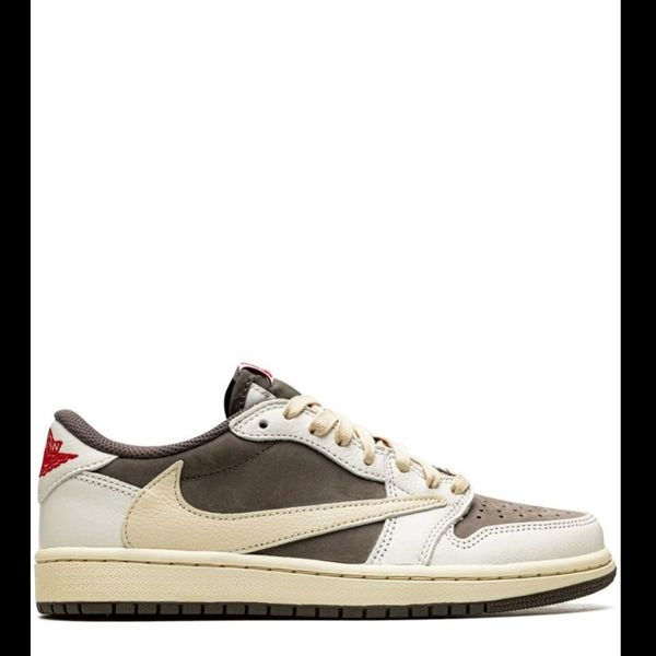 کتونی نایک جردن 1 مدل ترویس اسکات ریورس موکا Nike jordan1 reverse mocha
