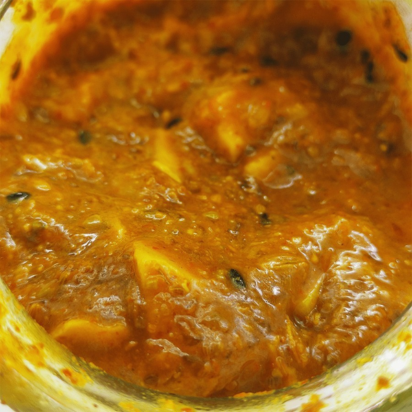 ترشی انبه احمد شیشه ای لیته - 310 گرم