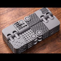 مکعب فیجت بی‌نهایت (Infinity Fidget Cube) | گجت ضد استرس و دکوری مدرن