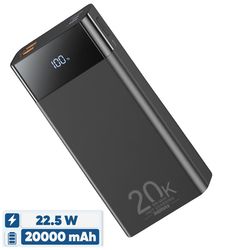 پاوربانک 22.5 وات ریمکس مدل RPP-450 22.5W ظرفیت 20000 میلی آمپر ساعت