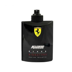 تستر ادو تویلت مردانه فراری مدل Black Signature حجم 125 میلی لیتر