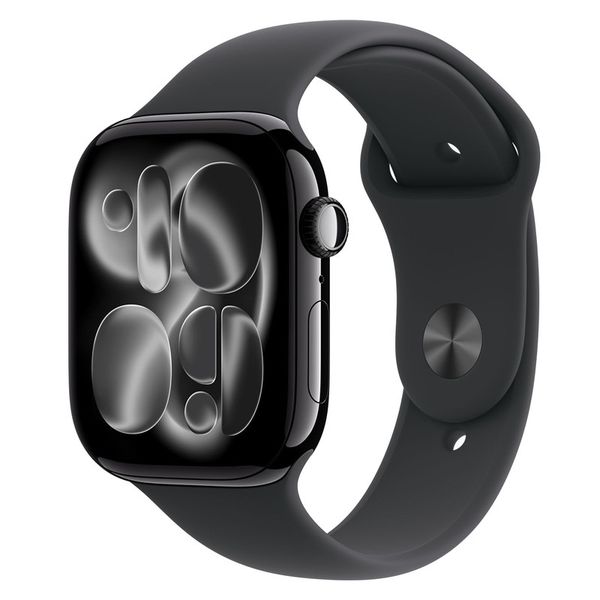 ساعت هوشمند 46 میلی متری اپل مدل Series 11 Aluminum Case با بند سیلیکونی